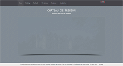 Desktop Screenshot of chateau-tredion.com