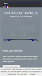Mobile Screenshot of chateau-tredion.com